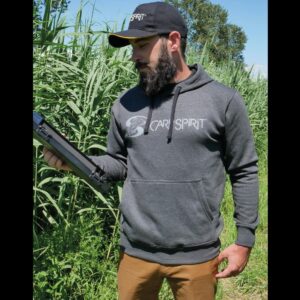 Carp Spirit Charcoal Hoodie - obrazek 2