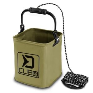 Delphin Cubo Folding Bucket 10 l + 7 m