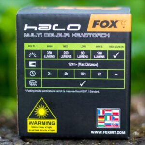 Fox Halo 300 Multi Colour Headtorch - obrazek 4