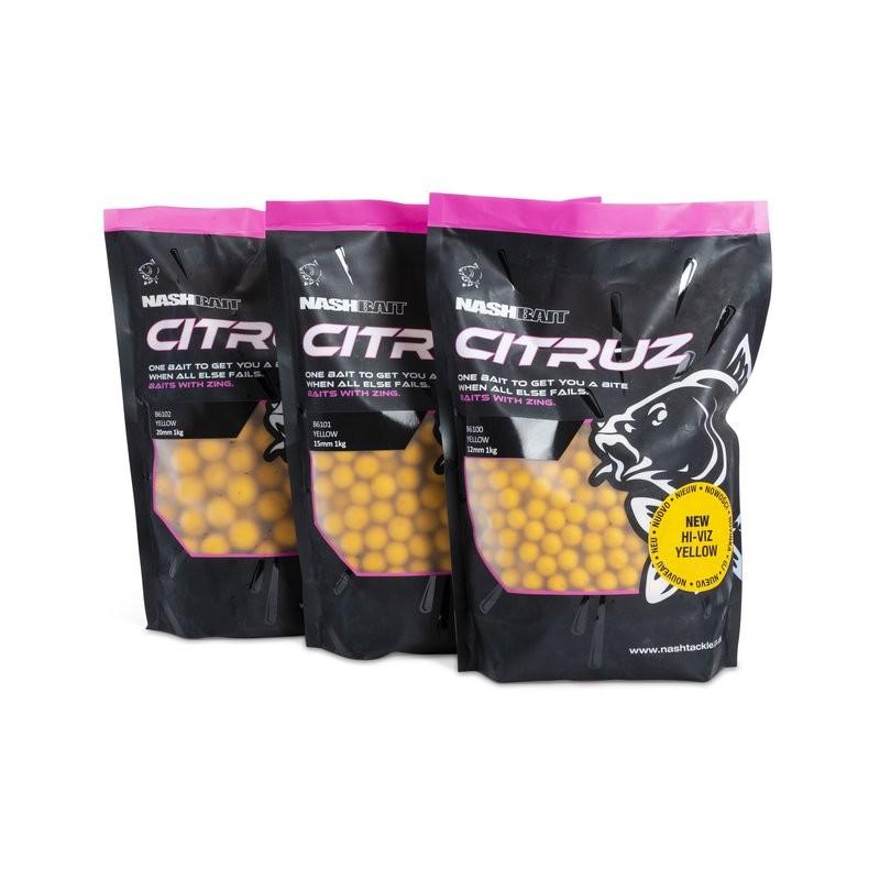 Nash Citruz Yellow Boilies 1 kg