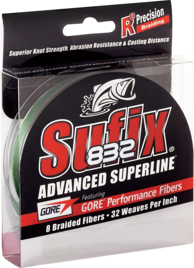Sufix 832 Advanced Superline Lo-Vis Green 120m - obrazek 3