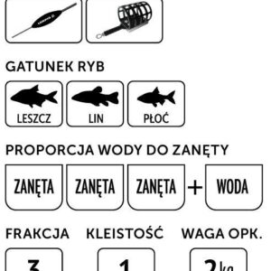 Lorpio Magnetic Bream 2 kg - zanęta wędkarska - obrazek 2