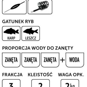 Lorpio Magnetic Carp-Halibut 2 kg - zanęta wędkarska - obrazek 2